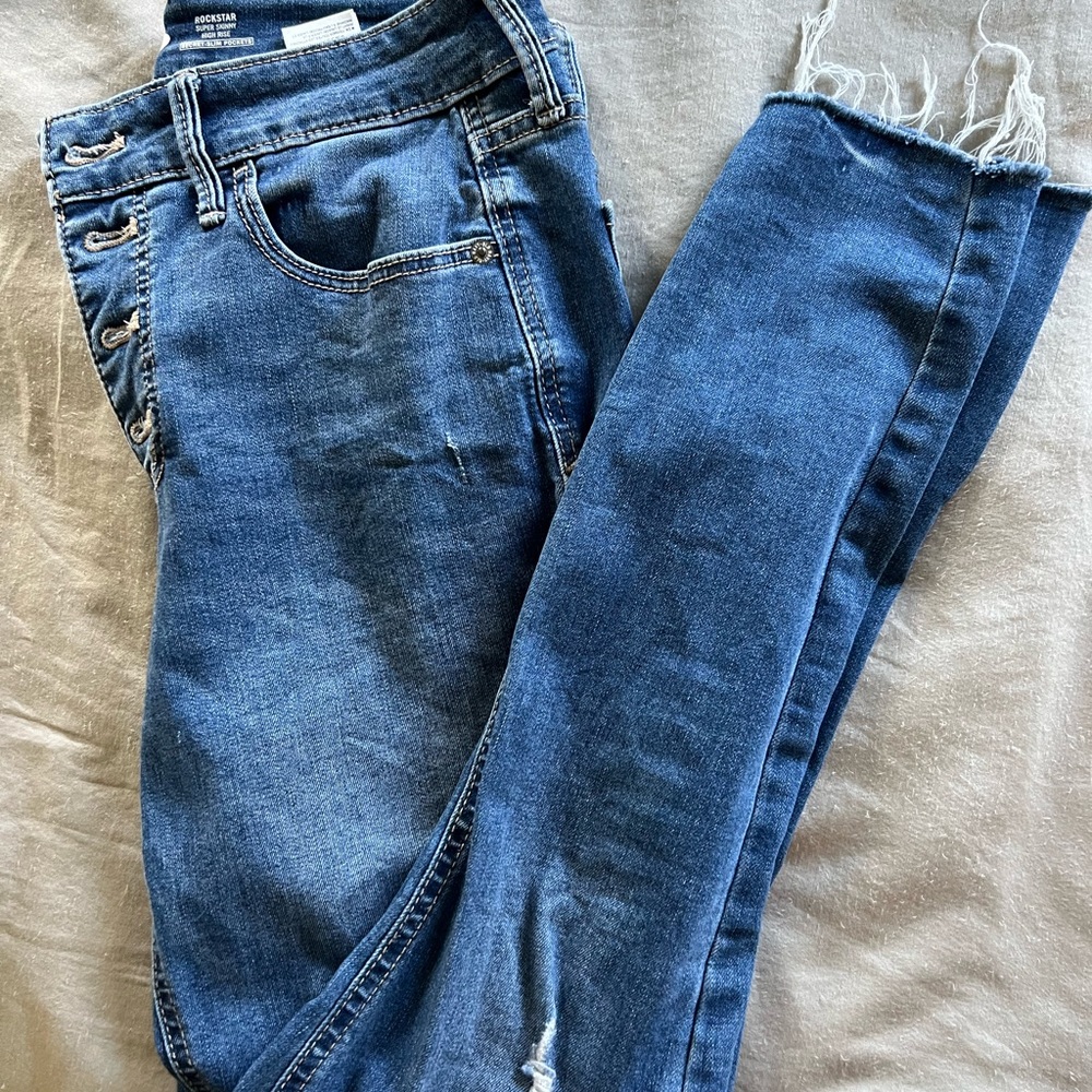Old navy high rise skinny jeans size 6